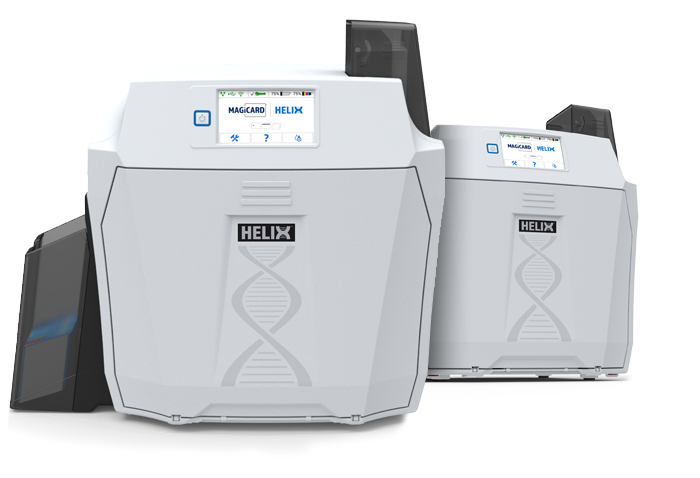 New Magicard Helix reverse transfer ID card printer