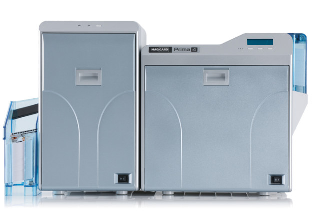 Prima 4 retransfer card printer with laminator